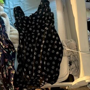 Black Sweetheart Neck Sleeveless Sundress